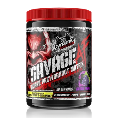 Dynamic Evolution Savage AF 2.0 Pre-Workout