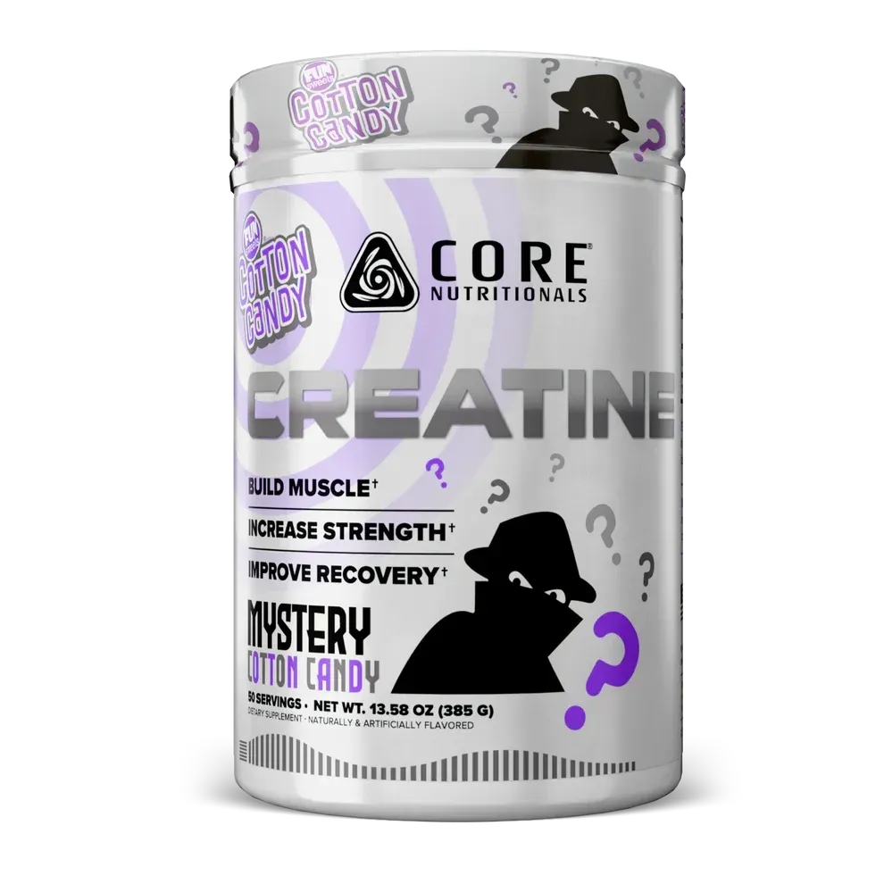 Core Nutritionals Flavored Creatine, Flavor: Fun Sweets Mystery Flavor, Size: 50 Servings