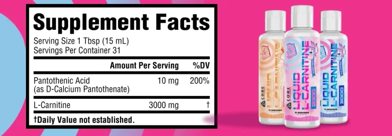 Core Nutritionals Liquid L-Carnitine