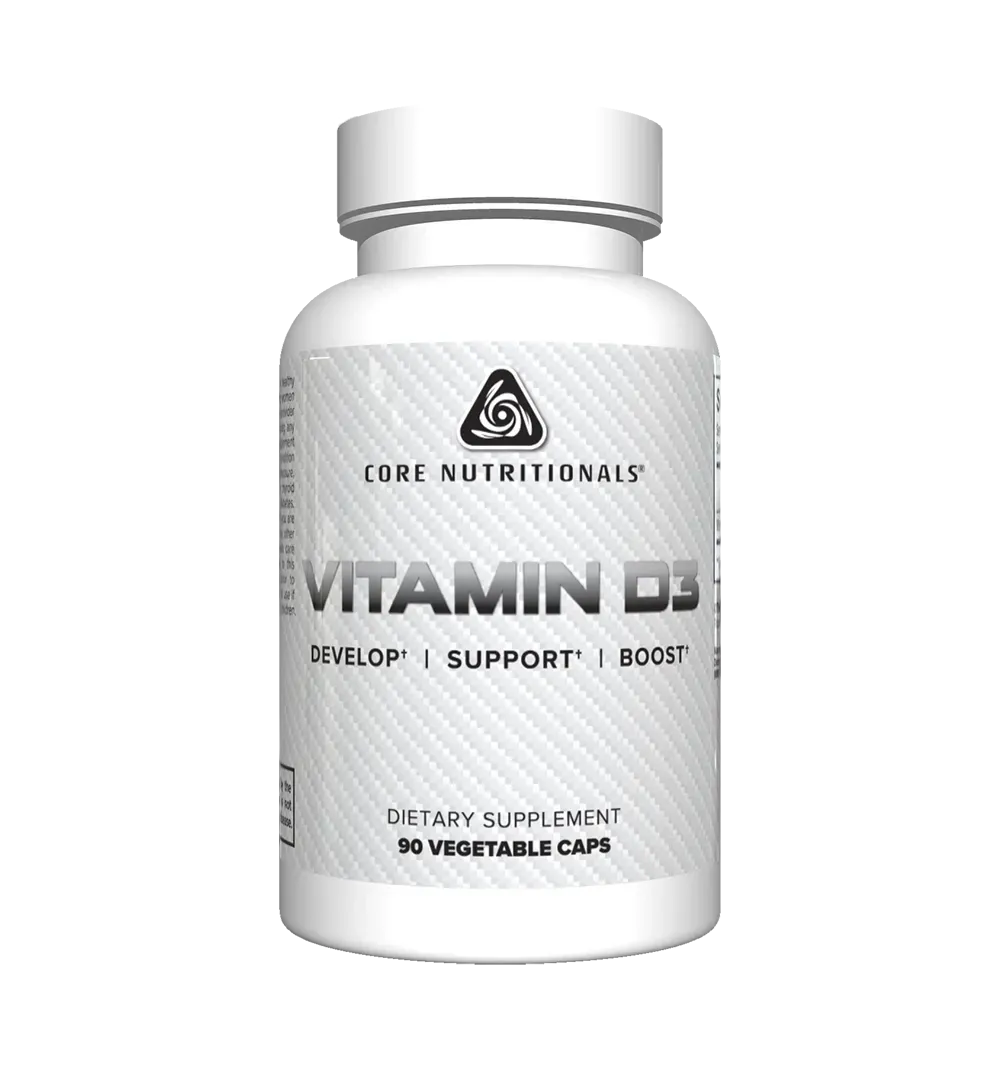 Core Nutritionals Vitamin D3, Size: 90 Capsules