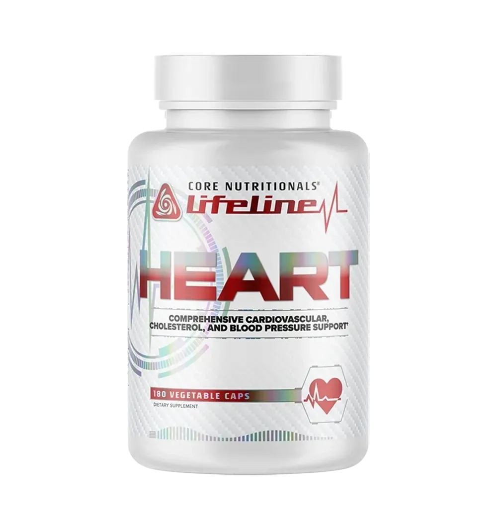 Core Nutritionals Lifeline Series Heart, Size: 180 Capsules