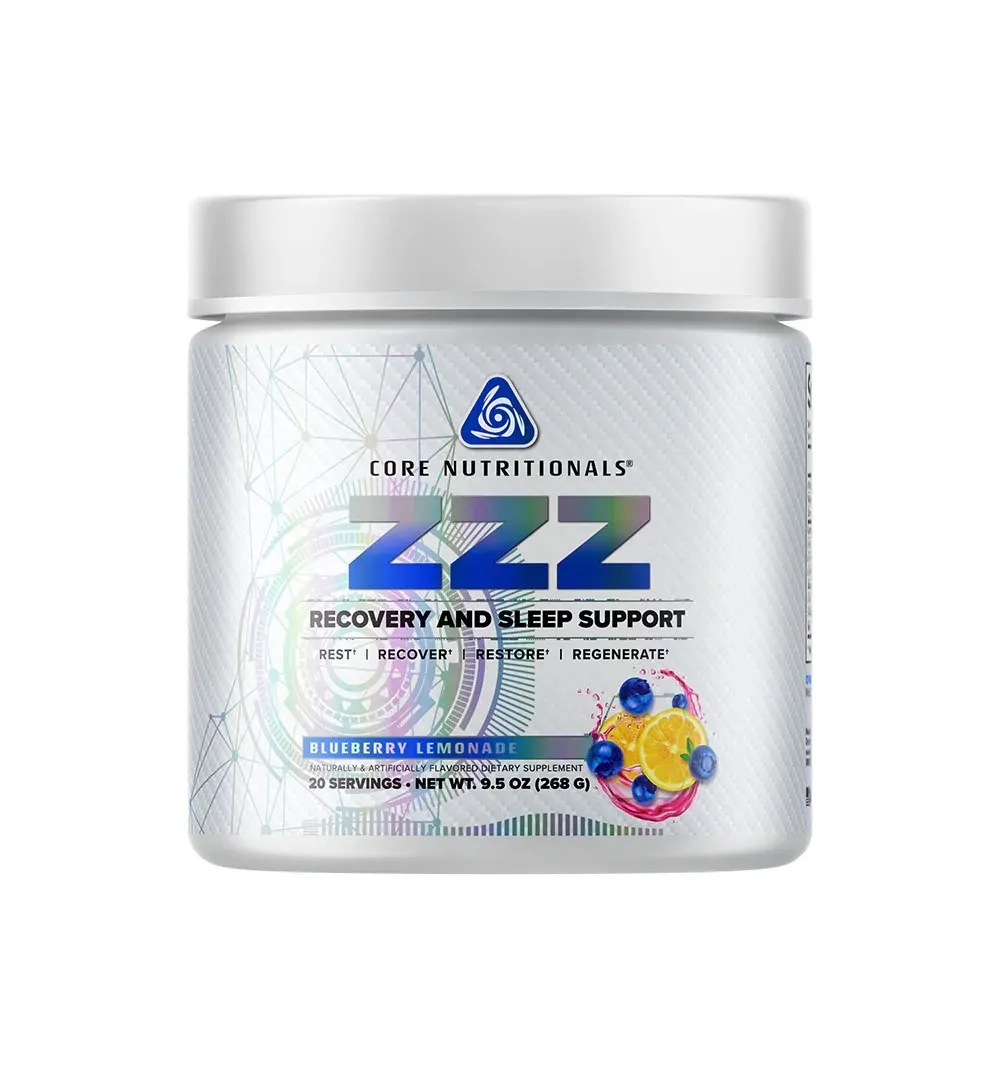 Core Nutritionals ZZZ, Flavor: Blueberry Lemonade, Size: 20 Servings