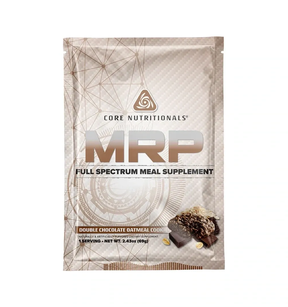 Core Nutritionals MRP Packs, Flavor: Double Chocolate Oatmeal Cookie, Size: 1 Packet