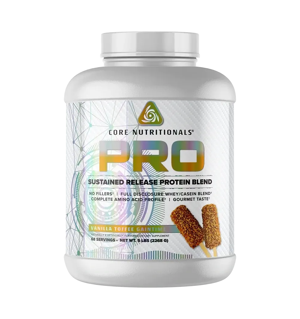 Core Nutritionals Pro 5 lb, Flavor: Vanilla Toffee Gaintime, Size: 5 lb
