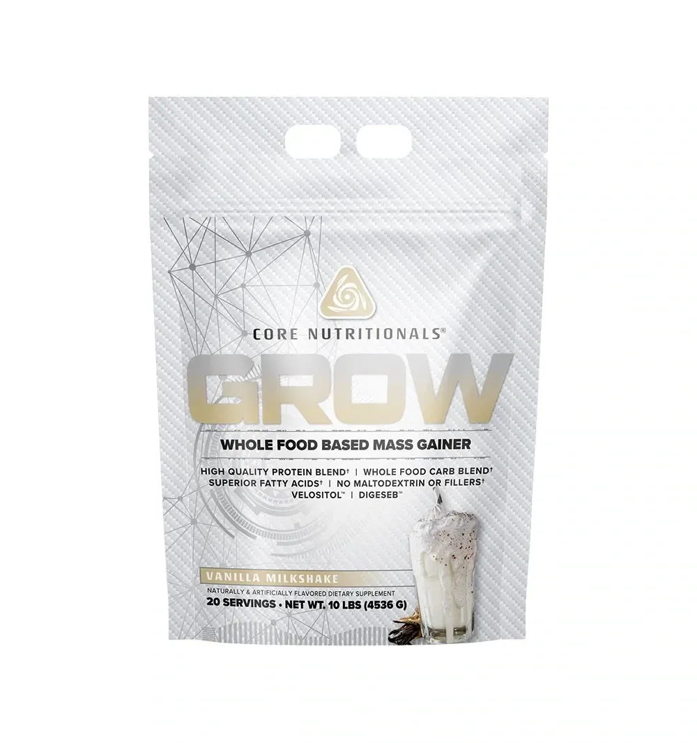 Core Nutritionals Grow, Flavor: Vanilla Milkshake, Size: 10 lb