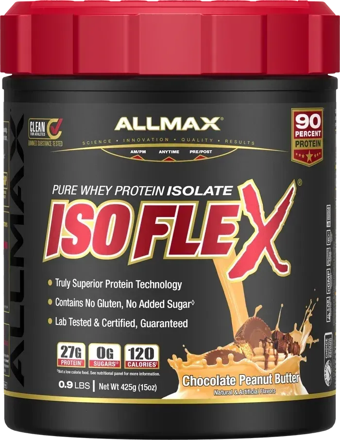 AllMax Isoflex 1 lb, Flavor: Chocolate Peanut Butter, Size: 1 lb