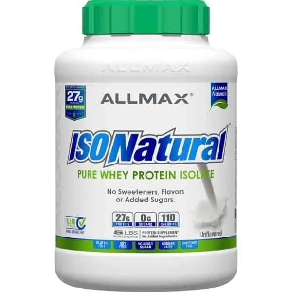 AllMax IsoNatural 5 lb, Flavor: Unflavored, Size: 5 lb