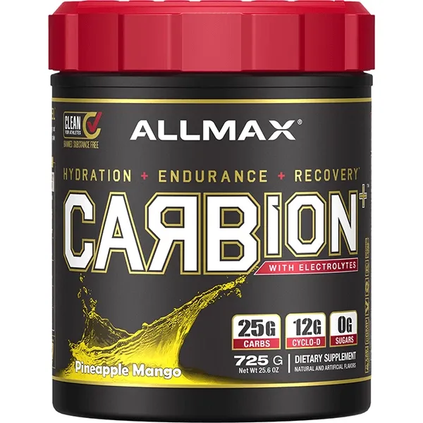 AllMax Carbion+, Flavor: Pineapple Mango, Size: 25 Servings