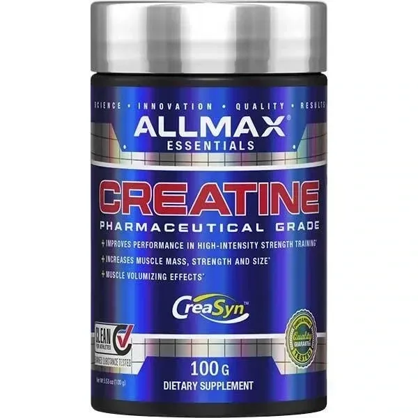 AllMax Creatine Monohydrate 100 g, Flavor: Unflavored, Size: 100 g