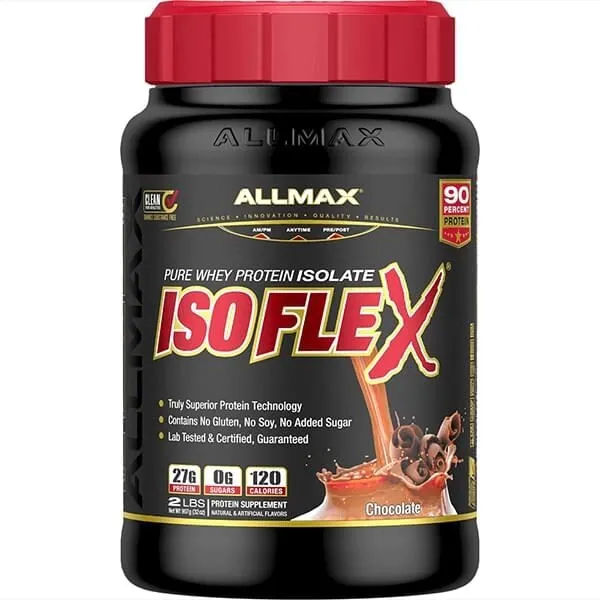 Allmax Isoflex 2 lb, Flavor: Chocolate, Size: 2 lb
