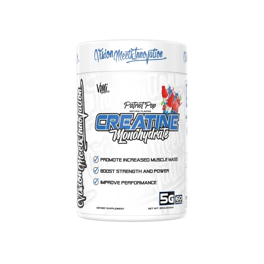 VMI Sports Creatine Monohydrate 300 g, Flavor: Patriot Pop, Size: 60 Servings