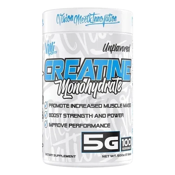 VMI Sports Creatine Monohydrate 500 g, Flavor: Unflavored, Size: 100 Servings