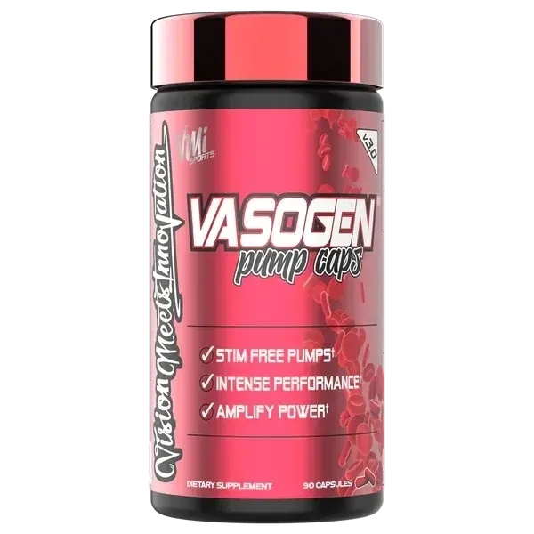 VMI Sports Vasogen Pump Caps V3, Size: 90 Capsules