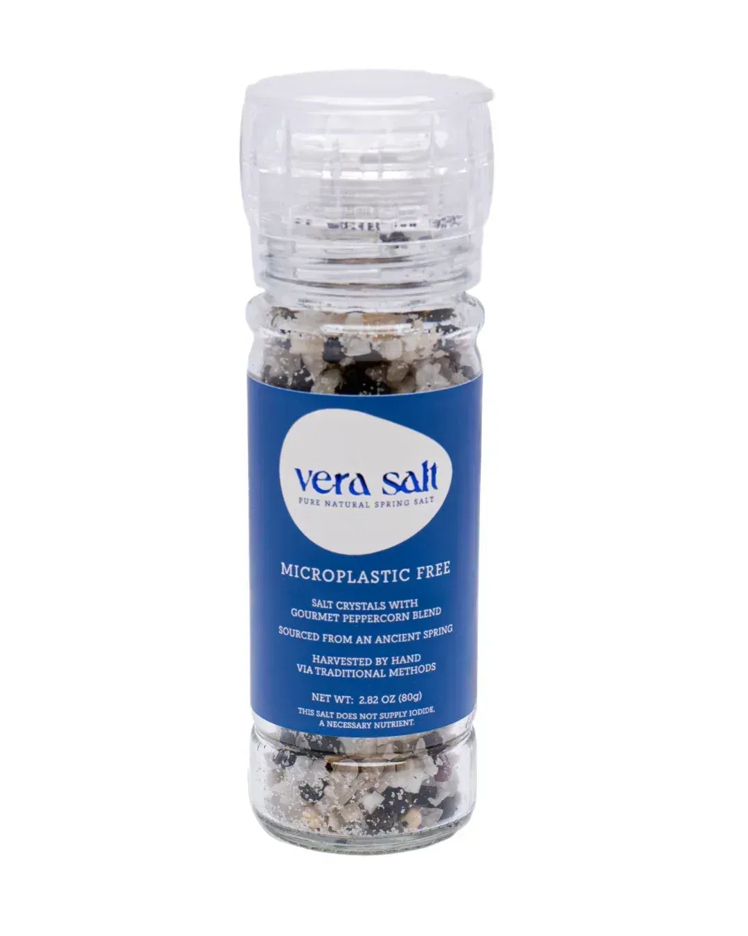 Vera Salt Crystals with Peppercorn, Size: 80 g