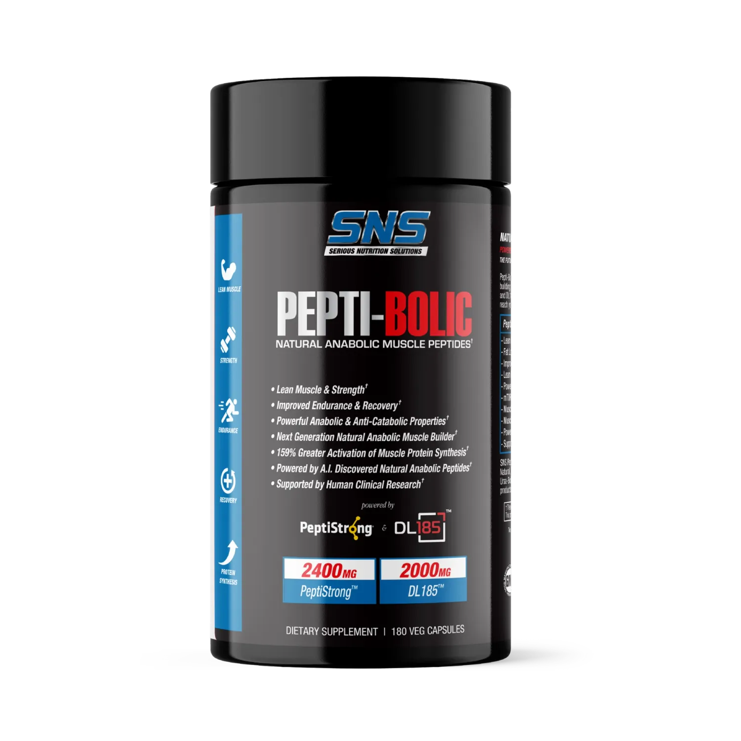 Serious Nutrition Solutions Pepti-Bolic, Size: 180 Vegetarian Capsules