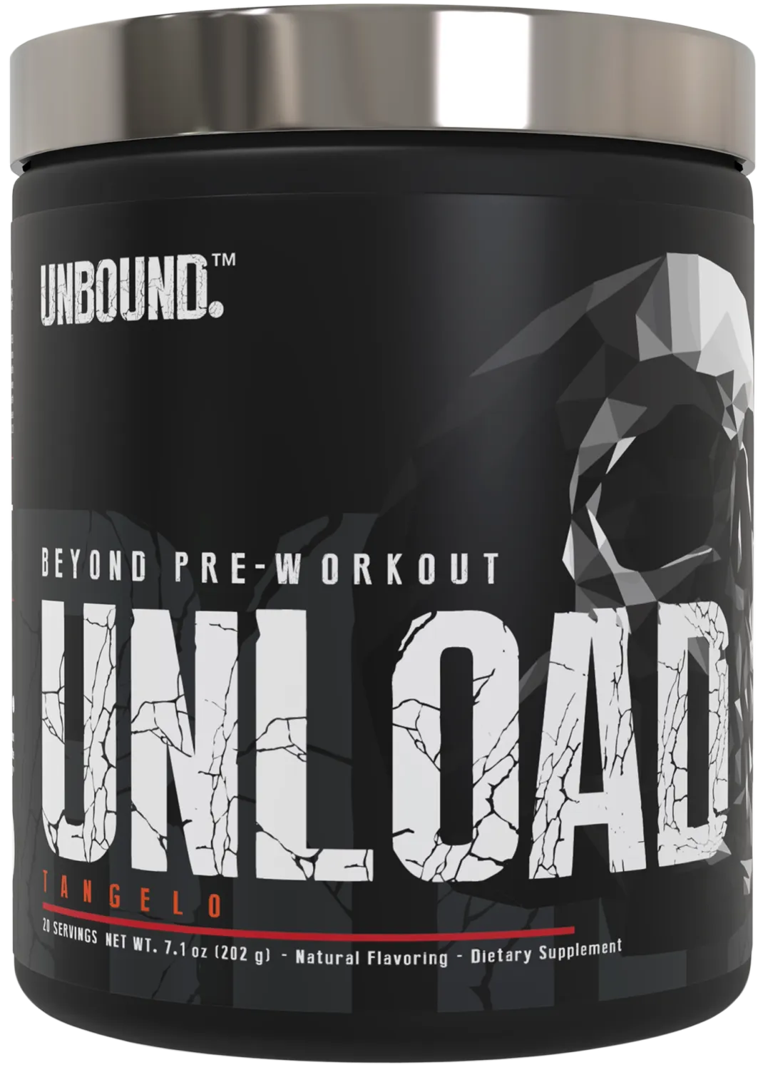 Unbound Unload Pre-Workout, Flavor: Tangelo, Size: 20 Servings