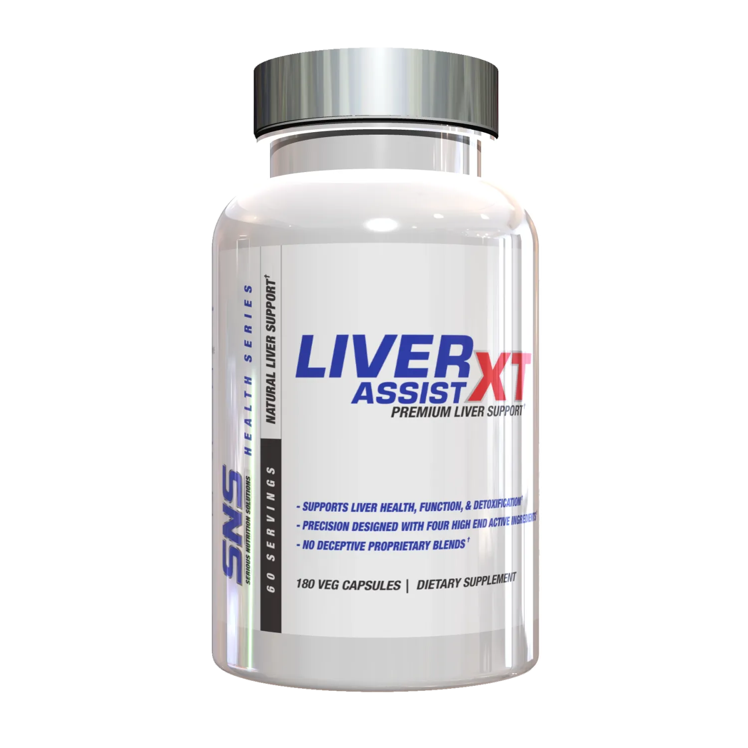 Serious Nutrition Solutions Liver XT, Size: 180 Capsules
