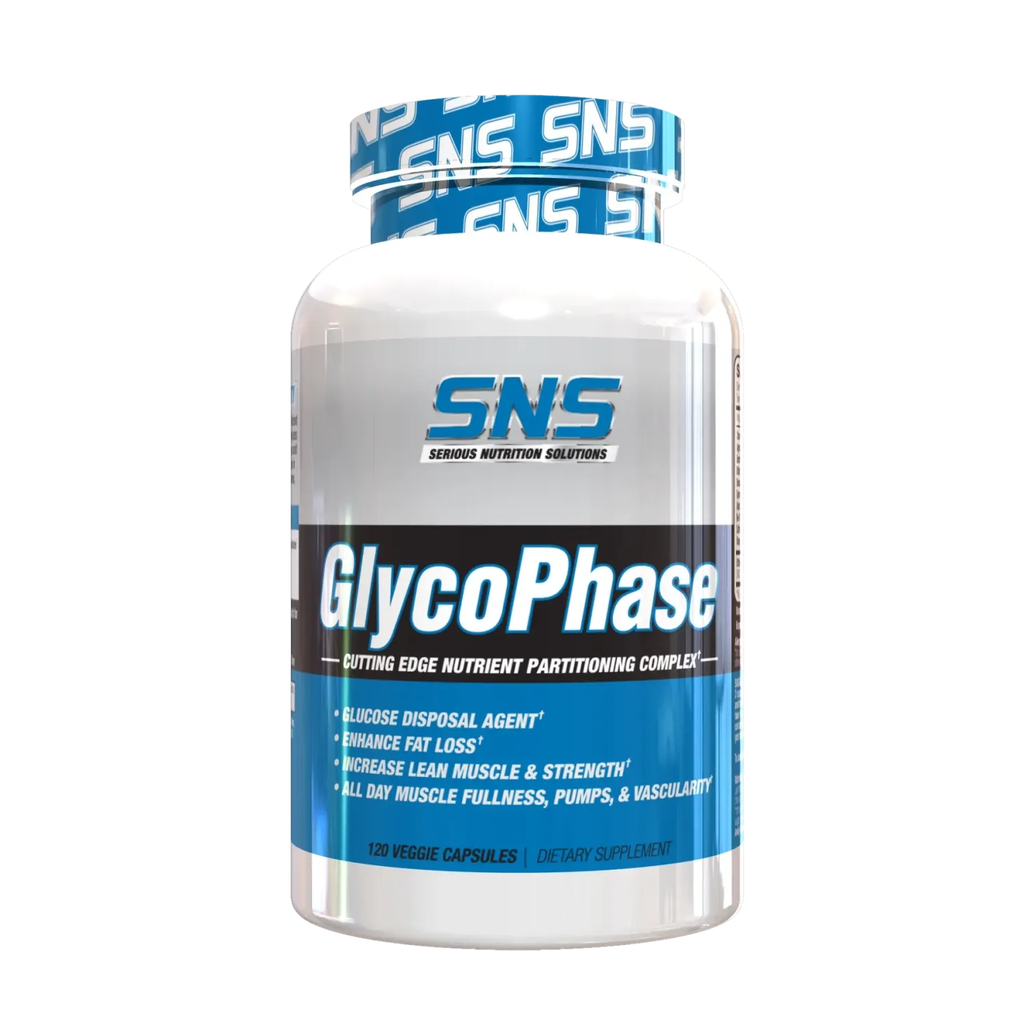 Serious Nutrition Solutions GlycoPhase, Size: 120 Capsules