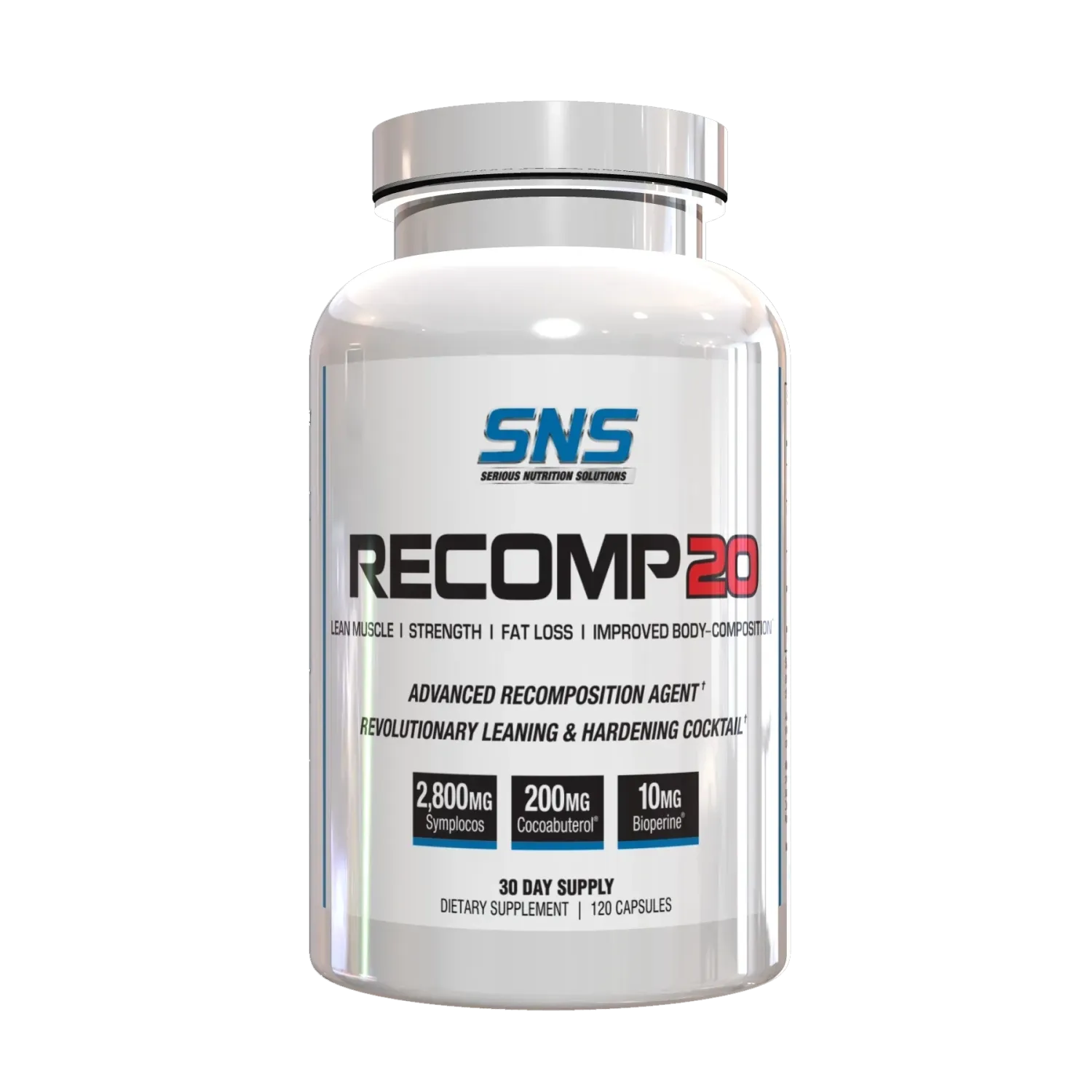 Serious Nutrition Solutions Recomp20, Size: 120 Capsules