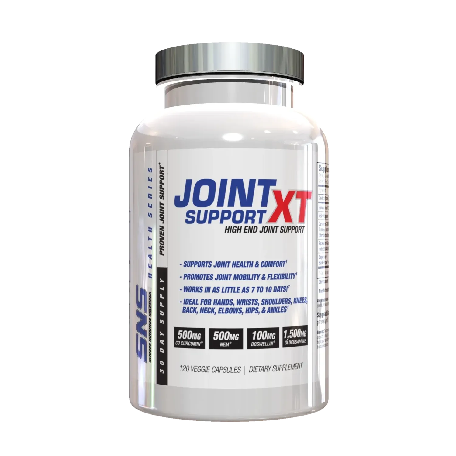 Serious Nutrition Solutions Joint Support XT, Size: 120 Capsules