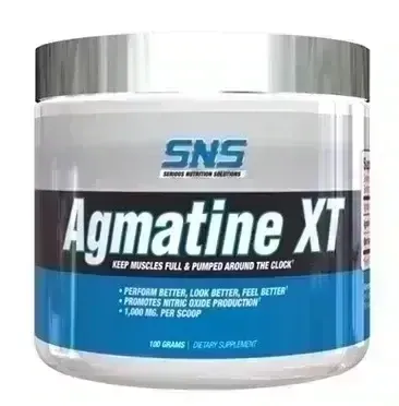 Serious Nutrition Solutions Agmatine XT Powder, Flavor: Unflavored, Size: 100 Servings