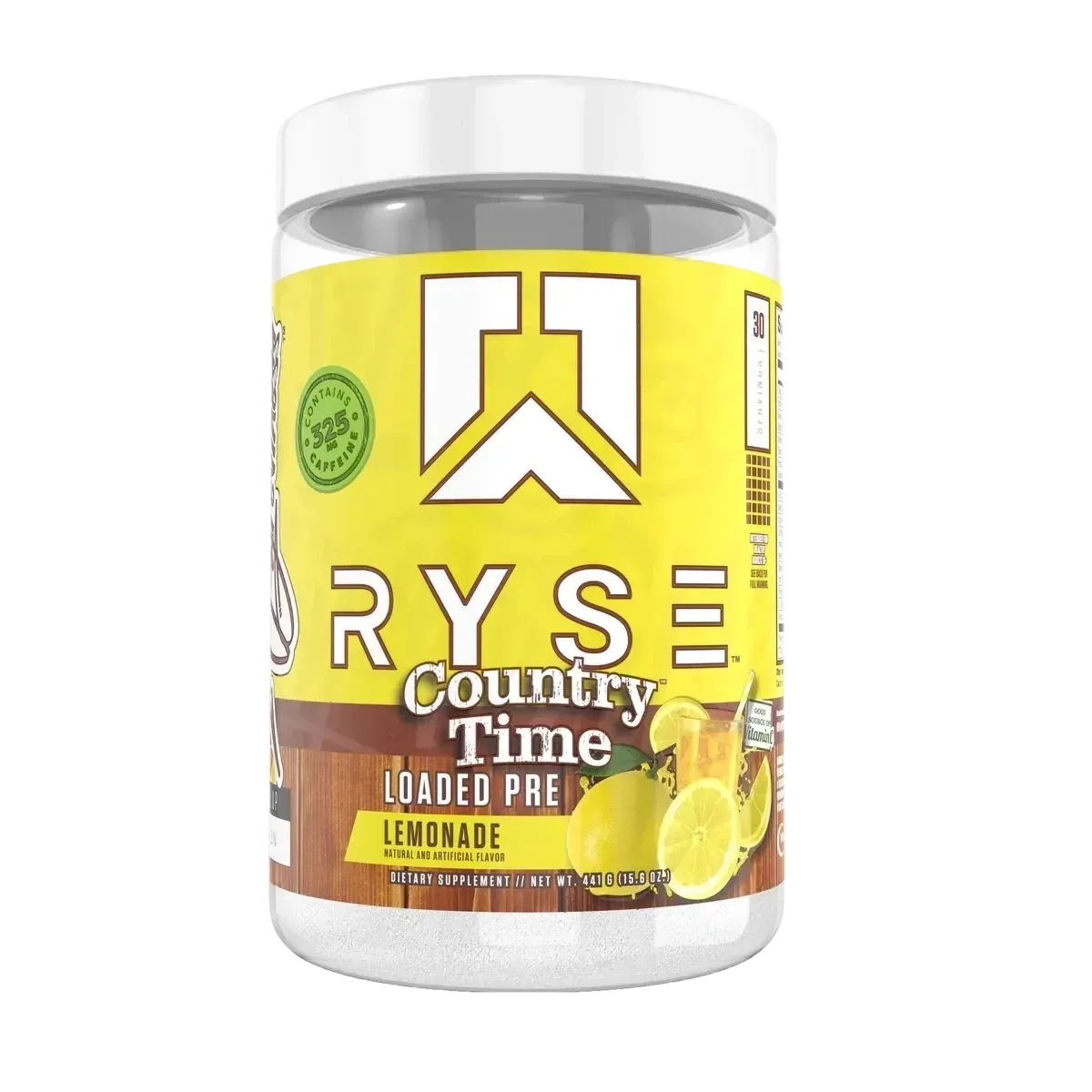 Ryse Core Series Country Time Loaded Pre, Flavor: Country Time Lemonade, Size: 30 Servings