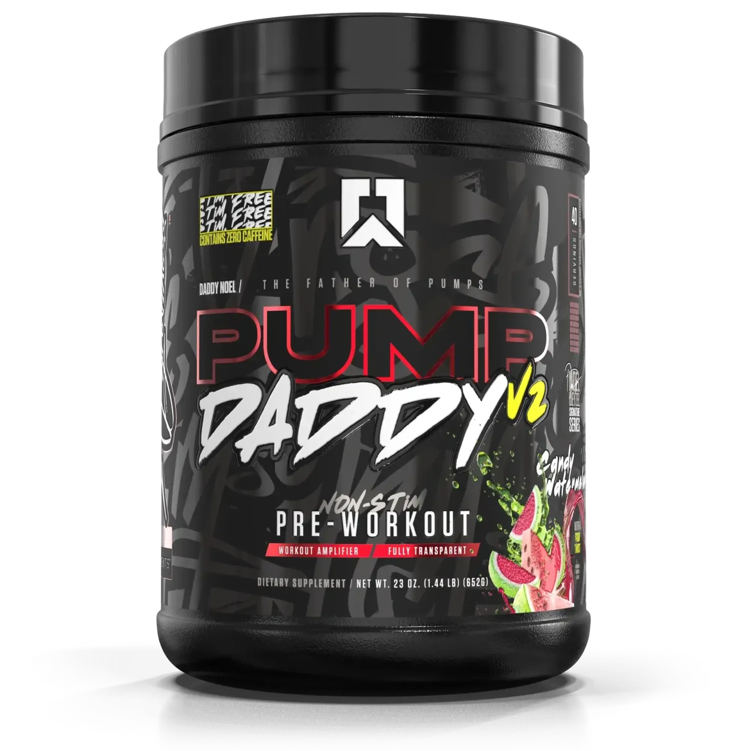 Ryse Pump Daddy V2, Flavor: Candy Watermelon, Size: 40/20 Servings