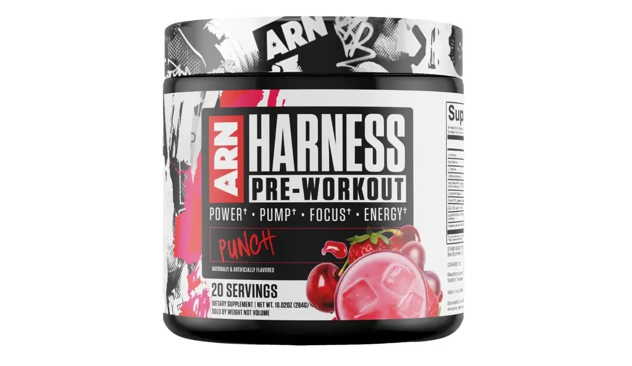 Arms Race Nutrition Harness Pre-Workout, Flavor: Punch, Size: 20 Servings