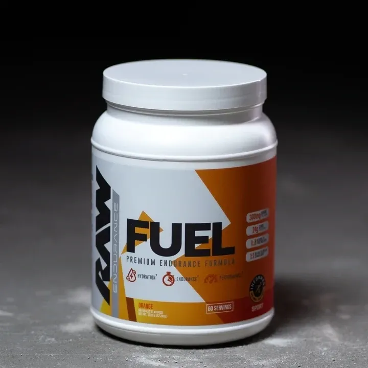 Raw Nutrition Raw Fuel, Flavor: Orange, Size: 60 Servings