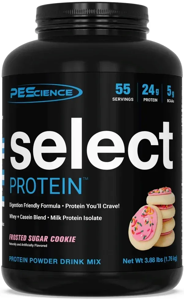PEScience Select Protein 55 Servings, Flavor: Frosted Sugar Cookie, Size: 55 Servings