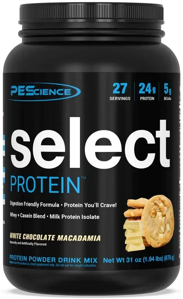 PEScience Select Protein 27 Servings, Flavor: White Chocolate Macadamia, Size: 27 Servings