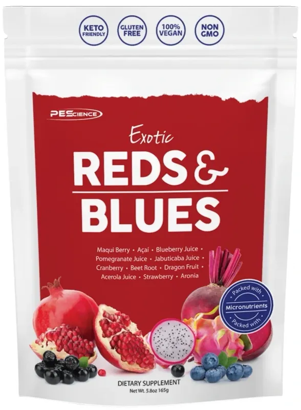 PEScience Exotic Reds &amp; Blues