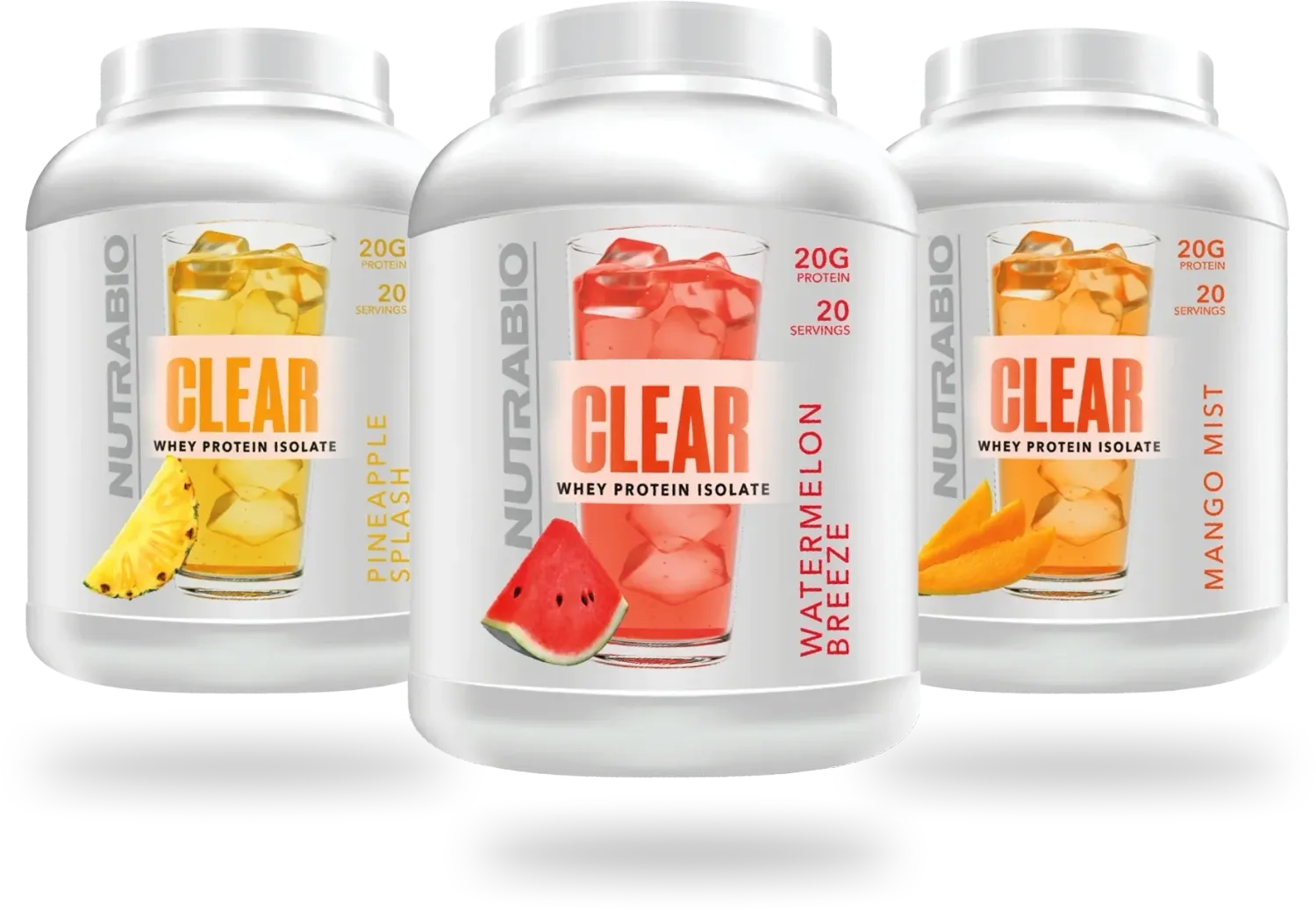 NutraBio Clear Whey Protein Isolate