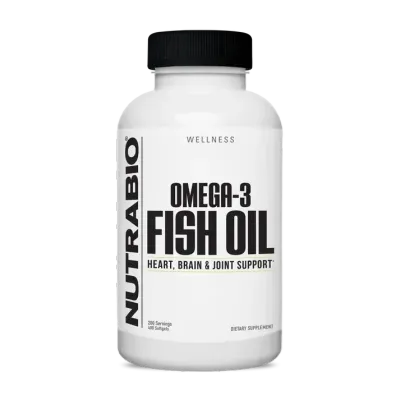 NutraBio Omega-3 Fish Oil 400 Softgels
