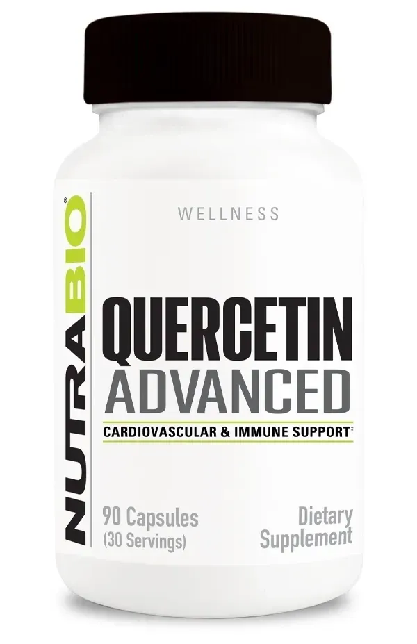 NutraBio Quercetin Advanced, Size: 90 Capsules