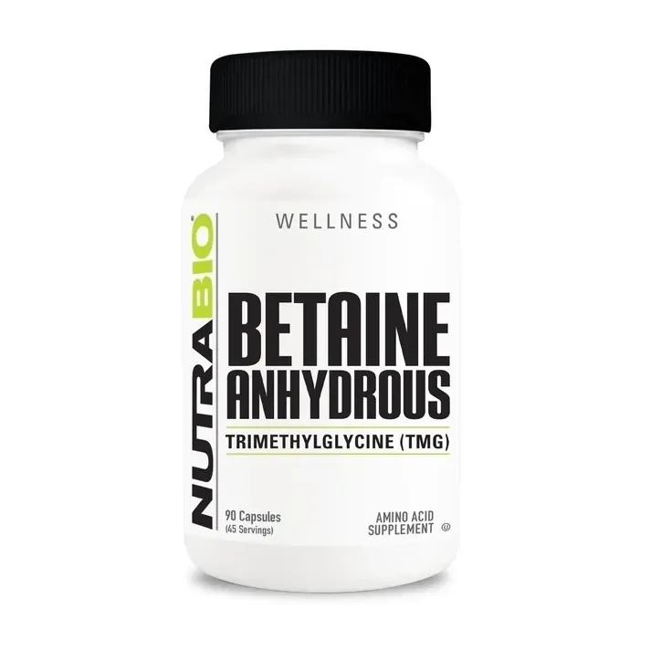 NutraBio TMG Betaine Anhydrous 500 mg