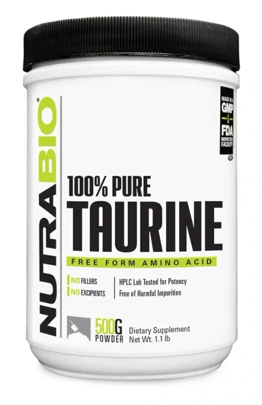 NutraBio Taurine Powder
