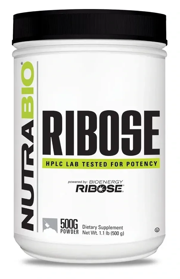 NutraBio Ribose Powder, Size: 100 Servings