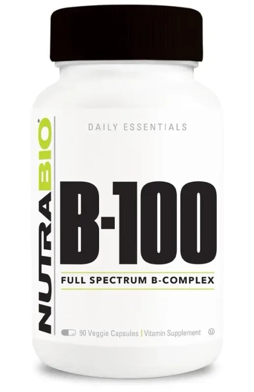 NutraBio Vitamin B-100 Complex