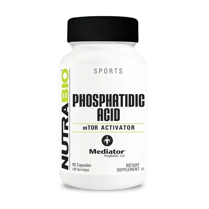 NutraBio Phosphatidic Acid (Mediator) 500 mg, Size: 90 Capsules