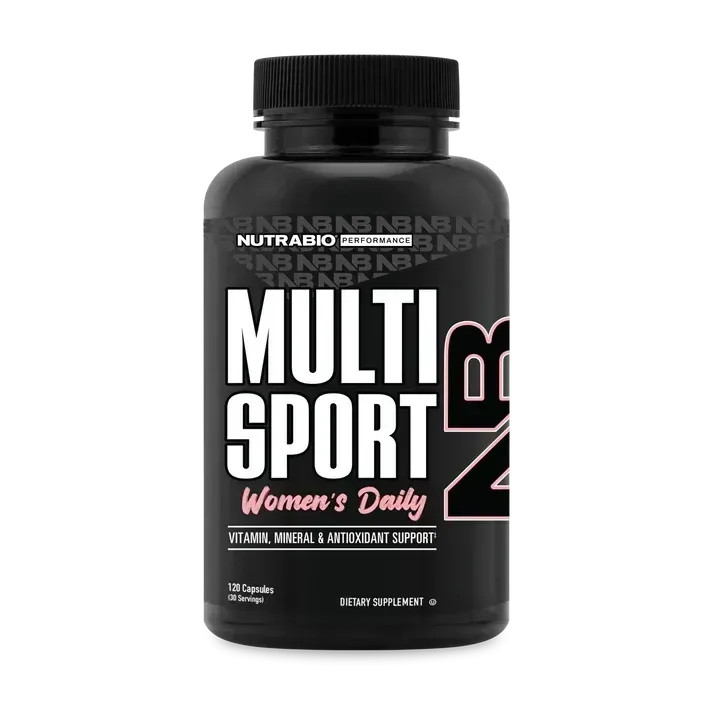 NutraBio MultiSport for Women Multivitamin, Size: 120 Capsules