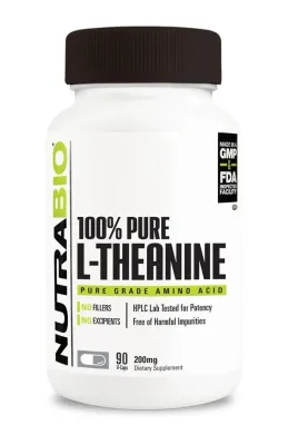 NutraBio L-Theanine 200 mg