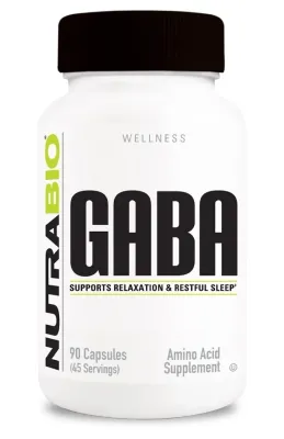 NutraBio GABA 500 mg