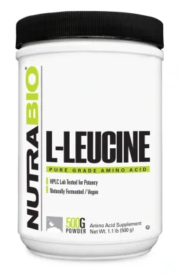 NutraBio Leucine Powder