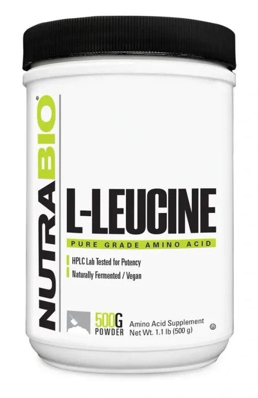 NutraBio Leucine Powder