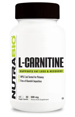 NutraBio L-Carnitine 500 mg NutraBio L-Carnitine 500 mg