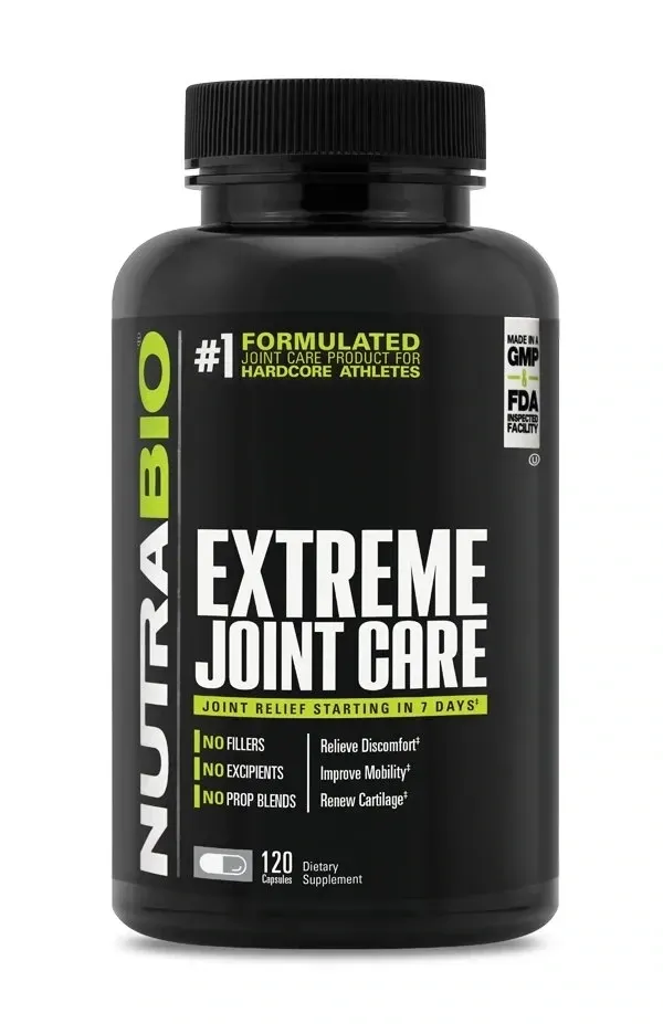 NutraBio Extreme Joint Care, Size: 120 Vegetarian Capsules