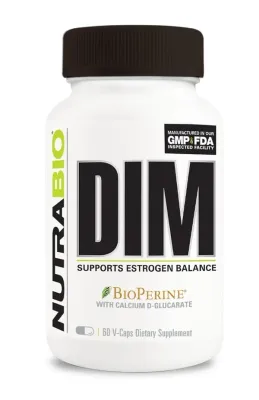 NutraBio DIM with Calcium D-Glucarate NutraBio DIM with Calcium D-Glucarate