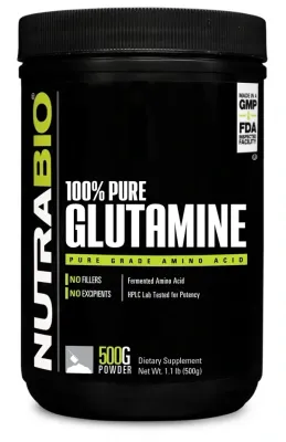 NutraBio Glutamine 500 g NutraBio Glutamine 500 g