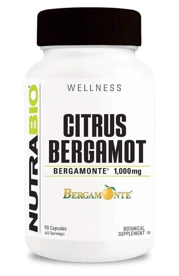 NutraBio Citrus Bergamot 1000mg, Size: 90 Capsules